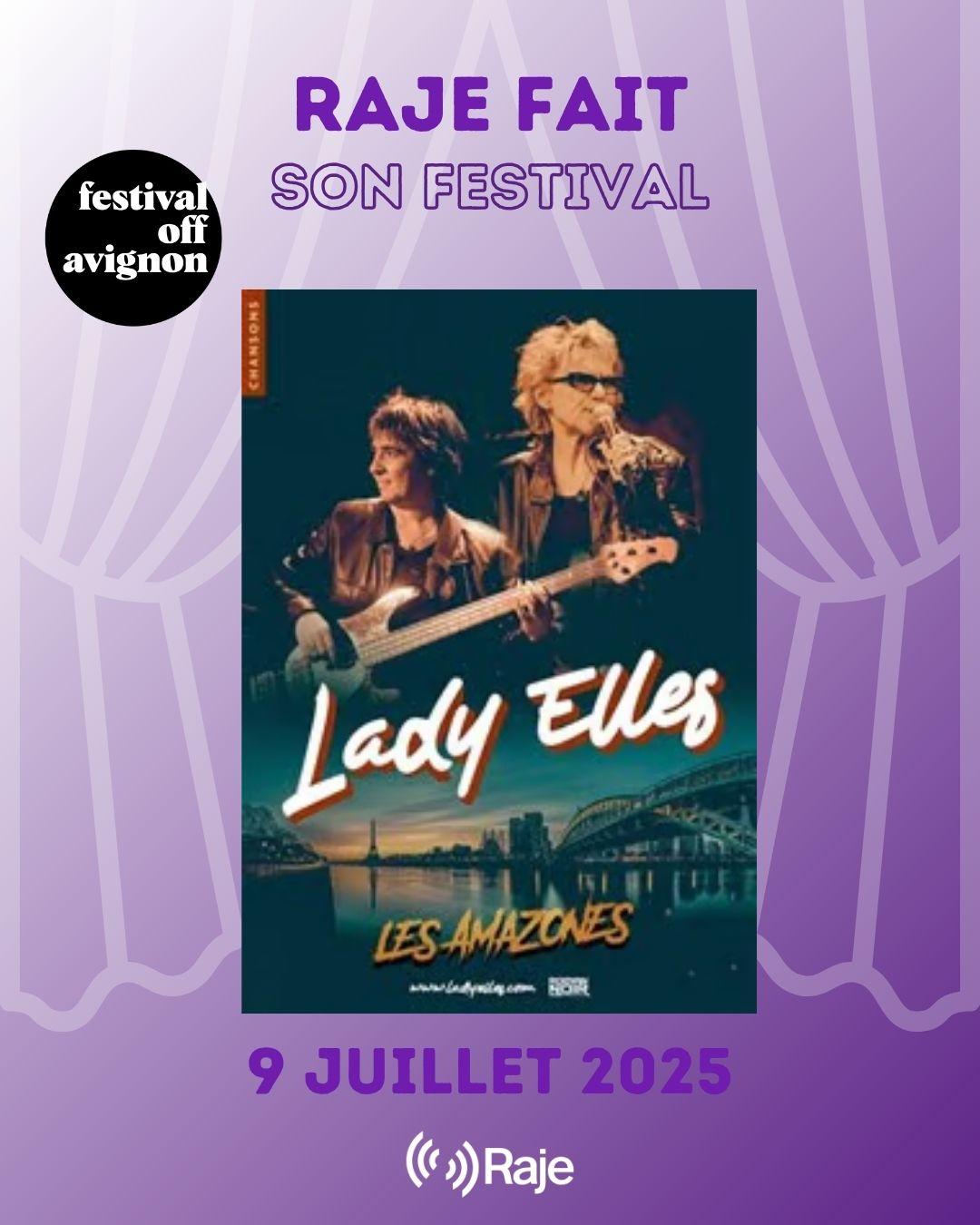 RAJE FAIT SON FESTIVAL JOUR #9 Véronique Gillet et Myriam Hyolle, les lady elles pour LES AMAZONES